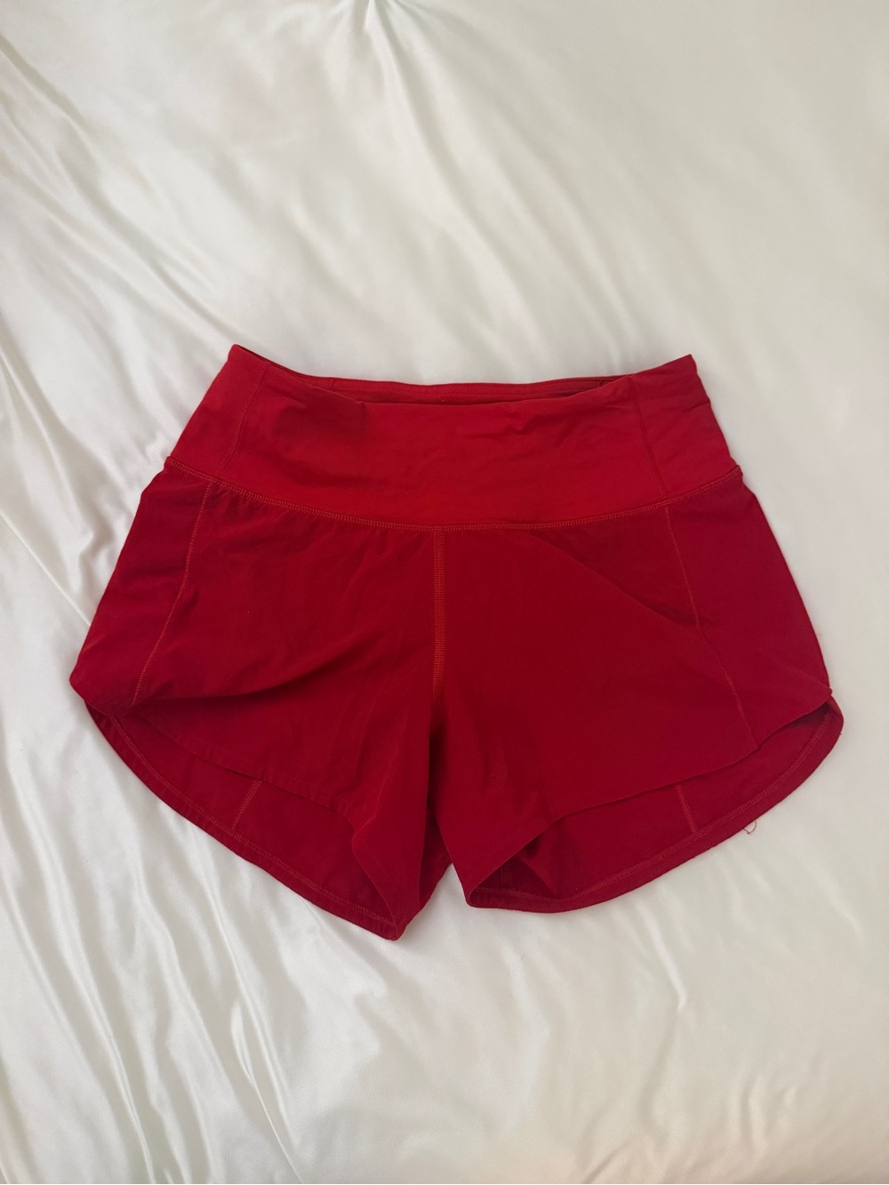 lululemon athletica Red Women's Athletic Shorts
